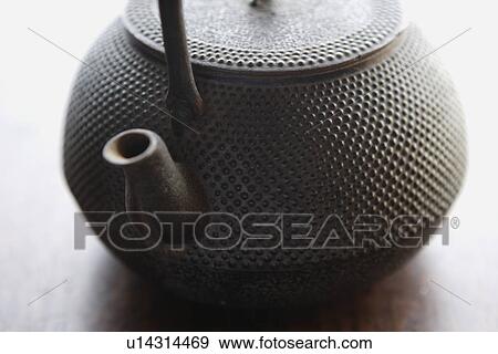 Stock Photo - Close-up of a teapot. Fotosearch