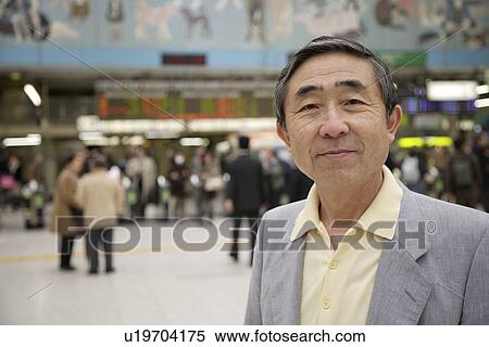 Stock Photography - Close-up of a senior man. Fotosearch