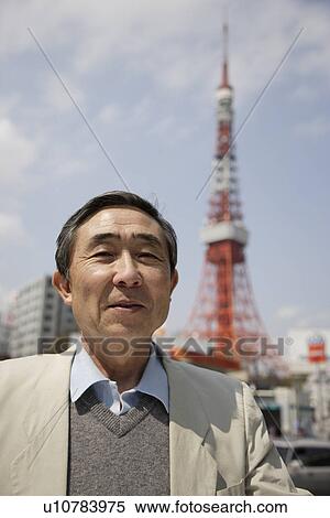 Stock Photography - Portrait of senior man smiling. Fotosearch