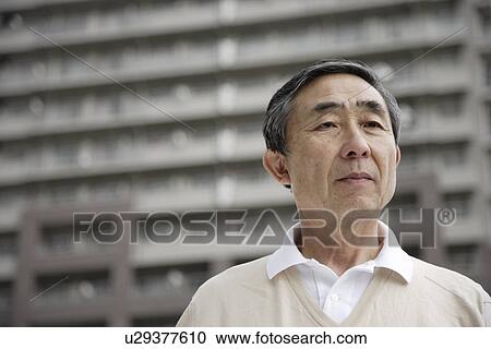 View of a contemplative senior man View Large Photo Image Stock Image - View of a contemplative senior man. Fotosearch