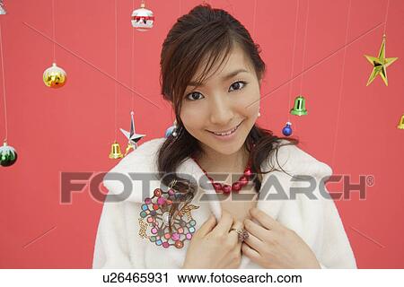 Stock Image - Portrait of a teenage girl. Fotosearch