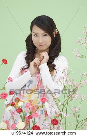 Portrait of a teenage girl View Large Photo Image Picture - Portrait of a teenage girl. Fotosearch