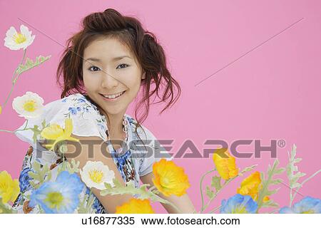 Portrait of a teenage girl View Large Photo Image Stock Photography - Portrait of a teenage girl. Fotosearch