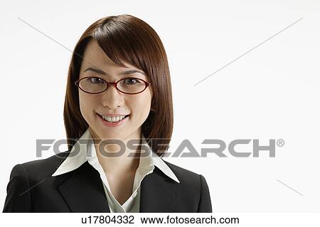 Cheerful woman, portrait View Large Photo Image Stock Image - Cheerful woman, portrait. Fotosearch