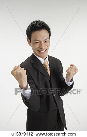 Stock Image - View of a professional man. Fotosearch