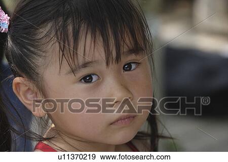 Face of girl View Large Photo Image Stock Photo - Face of girl. Fotosearch