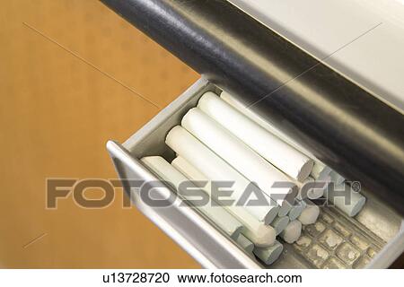 White chalks in case View Large Photo Image Stock Image - White chalks in case. Fotosearch