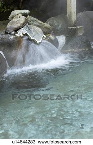 Hot Spring Flushing Out into a Bath, Long Exposure, Close Up View Large Photo Image Stock Image - Hot Spring Flushing Out into a Bath, Long Exposure, Close Up. Fotosearch