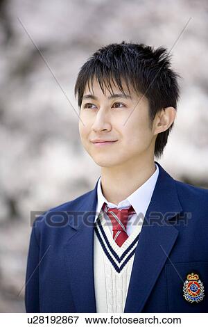 Stock Photo - Portrait of High School Student Girl. Fotosearch