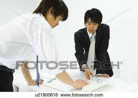 Businessmen In Meeting, Side View, Front View View Large Photo Image Stock Photograph - Businessmen In Meeting, Side View, Front View. Fotosearch