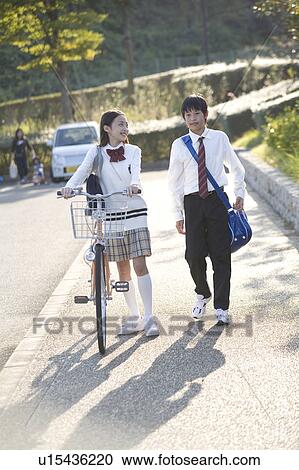 School children walking View Large Photo Image Stock Image - School children walking. Fotosearch
