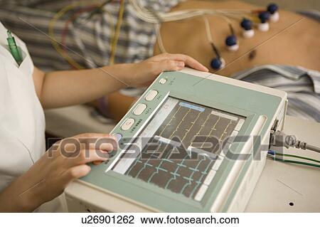 Mature man with electrode pads View Large Photo Image Stock Image - Mature man with electrode pads. Fotosearch