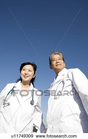 Stock Photo - Portrait of doctors. Fotosearch