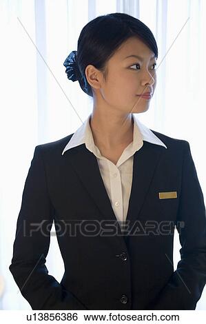 Stock Photograph - Hotel staff. Fotosearch