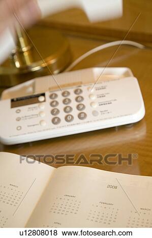 Stock Photo - Telephone on table. Fotosearch
