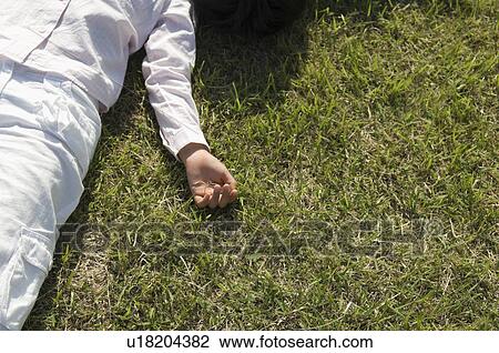 Hand of girl lying in field View Large Photo Image Stock Image - Hand of girl lying in field. Fotosearch
