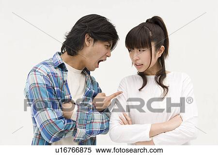 Young couple arguing View Large Photo Image Stock Photography - Young couple arguing. Fotosearch