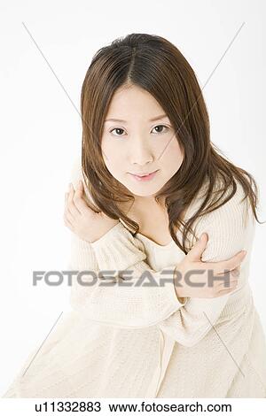 Portrait of young woman View Large Photo Image Stock Image - Portrait of young woman. Fotosearch