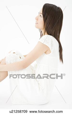 Portrait of young woman View Large Photo Image Stock Photo - Portrait of young woman. Fotosearch