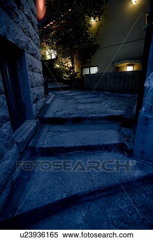 Stock Photography - Kagurazaka, Tokyo, Japan. Fotosearch
