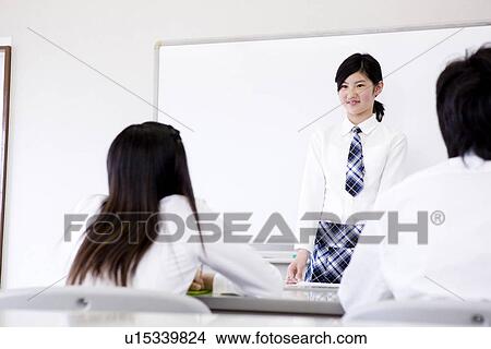 Middle school students studying View Large Photo Image Picture - Middle school students studying. Fotosearch
