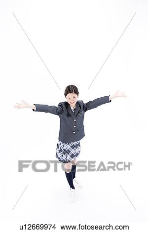 Picture - Portrait of teenage girl. Fotosearch