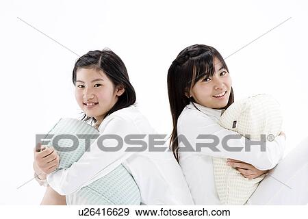 Portrait of teenage girls View Large Photo Image Stock Photo - Portrait of teenage girls. Fotosearch