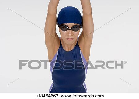 Female swimmer View Large Photo Image Stock Photo - Female swimmer. Fotosearch