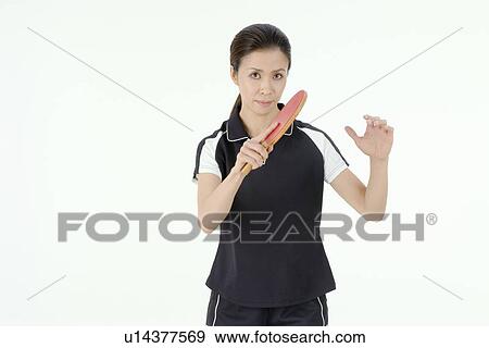 Stock Photo - Ping Pong Player. Fotosearch