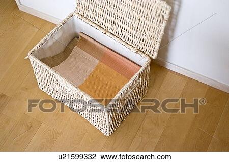 Basket on floor View Large Photo Image Stock Image - Basket on floor. Fotosearch