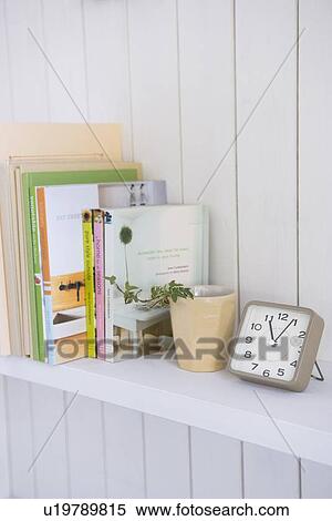 Stock Photography - Books on shelf. Fotosearch