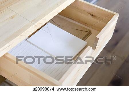 Picture - Desk Drawer. Fotosearch