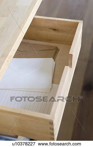 Stock Photo - Desk Drawer. Fotosearch