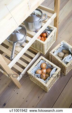 Stock Image - Vegetables in basket. Fotosearch