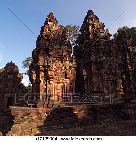 Picture - Angkor Wat - Banteay Srei - Siem Reap, Cambodia. Fotosearch