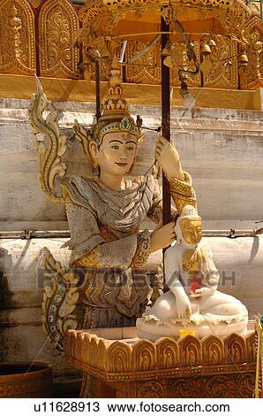Burmese statue View Large Photo Image Stock Image - Burmese statue. Fotosearch