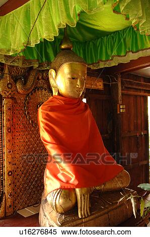 Stock Photography - Close up of a Buddha. Fotosearch