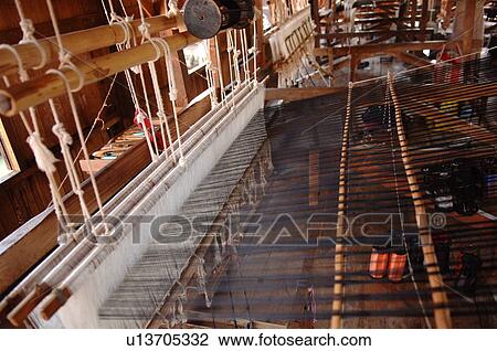Stock Image - Manufacturing of cloth. Fotosearch