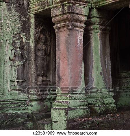 Stock Photo - Angkor Wat - Angkor Thom, Seam Reap - Cambodia. Fotosearch