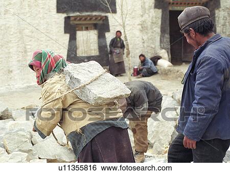 Tibet - winter 1993 View Large Photo Image Stock Photograph - Tibet - winter 1993. Fotosearch