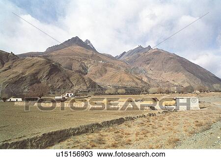 Tibet View Large Photo Image Stock Image - Tibet. Fotosearch