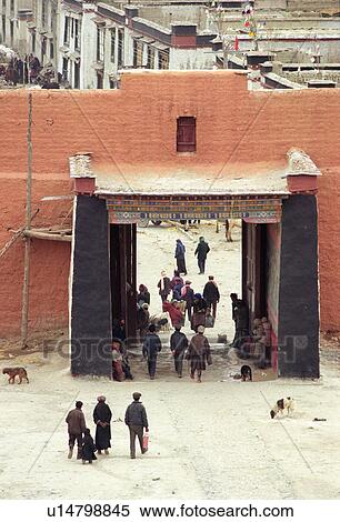 Tibet View Large Photo Image Stock Photography - Tibet. Fotosearch