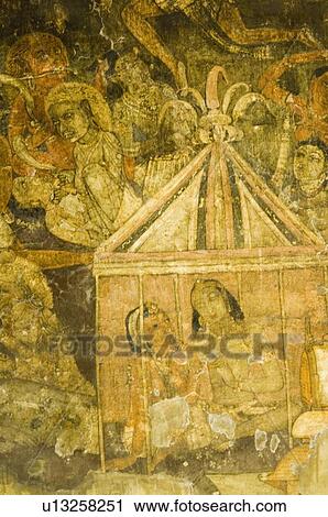 Close-up of a mural in a cave, Ajanta, Maharashtra, India View Large Photo Image Stock Image - Close-up of a mural in a cave, Ajanta, Maharashtra, India. Fotosearch