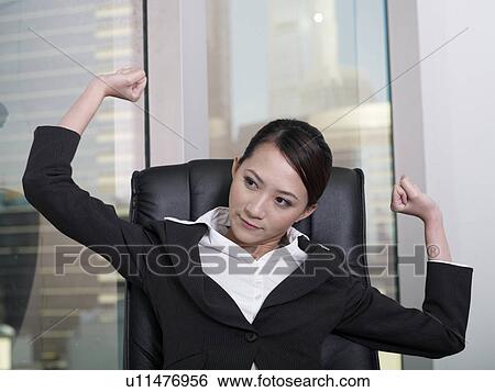 Businesswoman Stretching View Large Photo Image Stock Photograph - Businesswoman Stretching. Fotosearch