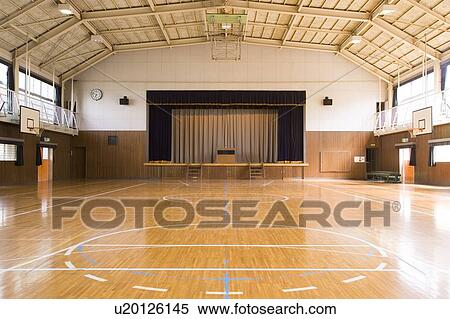 Stock Photography - Gym Of The School. Fotosearch