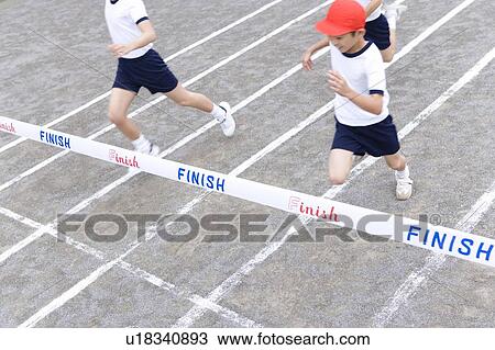 Stock Image - School Sports Day. Fotosearch