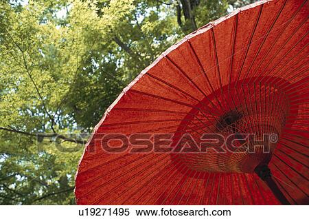 Stock Photography - A Red Umbrella. Fotosearch