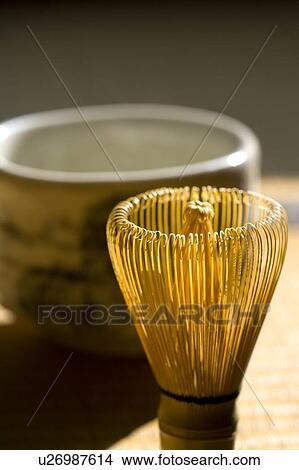 Close-up Image of a Bamboo Whisk on Tatami, Differential Focus View Large Photo Image Picture - Close-up Image of a Bamboo Whisk on Tatami, Differential Focus. Fotosearch