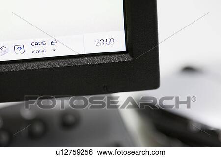 Computer monitor View Large Photo Image Stock Photograph - Computer monitor. Fotosearch