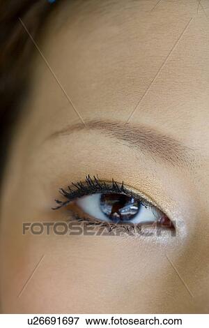 Stock Photo - Young woman, close-up. Fotosearch